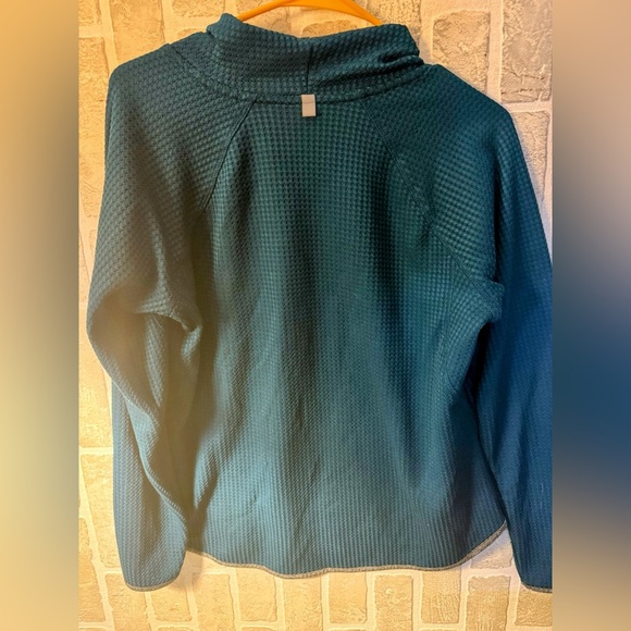 RBX Women's Deep Teal Cowl Neck Sweater - Picture 6 of 6